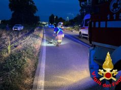 Grave incidente a Brembio: motociclista trasportato in elisoccorso
