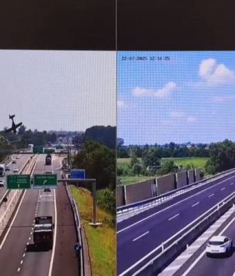 Ultraleggero sulla Corda Molle: nel video il drammatico schianto