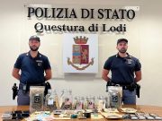 Scoperto a Lodi laboratorio di droga casalingo: 25enne arrestato