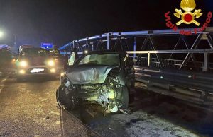 Incidente a Castiraga Vidardo: tre auto e cinque persone coinvolte