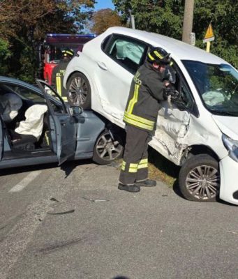 Grave schianto a Casalpusterlengo: 3 feriti, tra cui una bambina