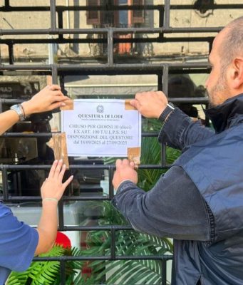 Risse e aggressioni in un bar: sospesa la licenza per 10 giorni