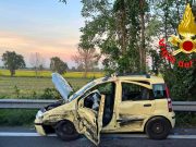 Schianto frontale a Carpiano: grave una bambina di 10 anni