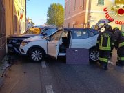 Scontro tra due auto a Fombio, coinvolti anche due bambini