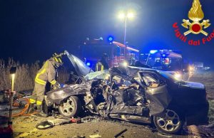 Scontro sulla SP25: tre persone coinvolte, tra cui una bambina