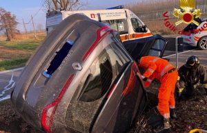 Incidente stradale a Villanterio, due feriti