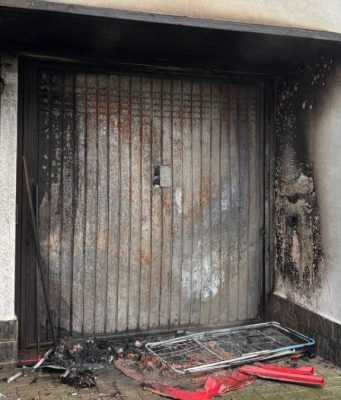 Incendio in un box di una villetta a Lodi Vecchio, nessun ferito