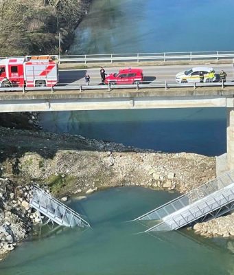 Passerella sull’Adda, terzo crollo: opera da 4 milioni sotto verifica