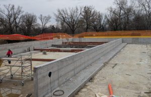 Belgiardino, prende forma la nuova area piscine