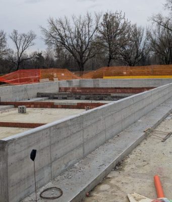 Belgiardino, prende forma la nuova area piscine