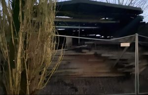 Bar del Paesaggio, collassa la struttura mai inaugurata