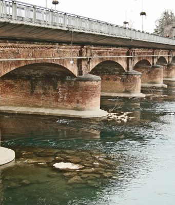 Ponte Napoleonico, sopralluogo per l’allargamento della passerella