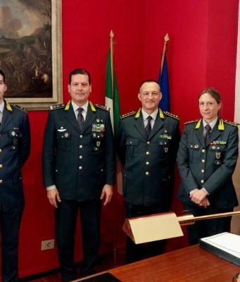 Guardia di Finanza, il comandante regionale in visita a Lodi