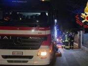 Incendio in appartamento a San Rocco al Porto: fiamme in sala