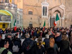 Lodi, presidio antifascista: “Remigrazione, si legge deportazione”