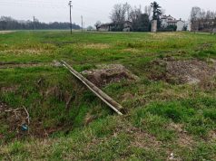 Palo telefonico a terra da due mesi: segnalazioni senza risposta