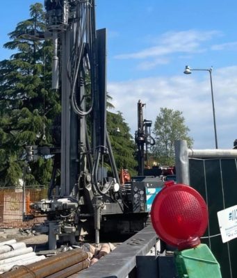 Cantiere ponte sull’Adda, lavori avanti dopo l’infortunio