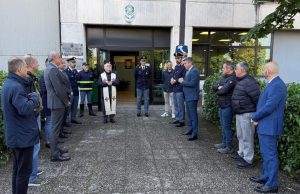 Cerimonia a Guardamiglio per commemorare i poliziotti caduti
