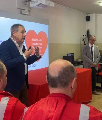 La Croce Rossa inaugura la nuova unità logistica