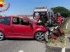 Auto contro il guardrail a Montanaso: coinvolto anche un bambino