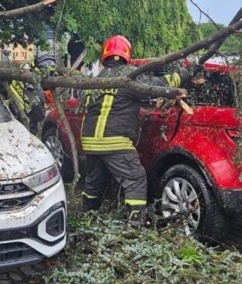 Maltempo nel Lodigiano: danni e strade chiuse in più comuni