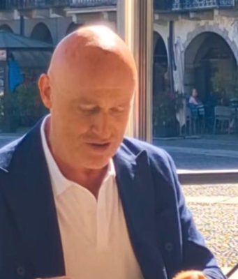 Rudy Zerbi torna a Lodi: selfie e riprese per promuovere il territorio
