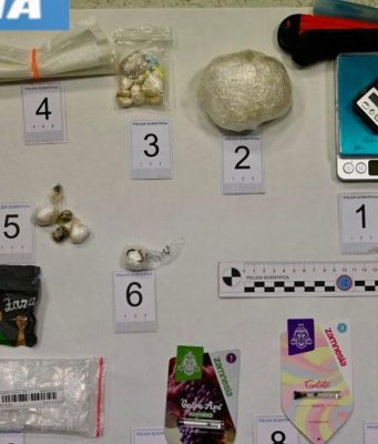 Arrestato 25enne: in casa trovati ketamina, cocaina e hashish