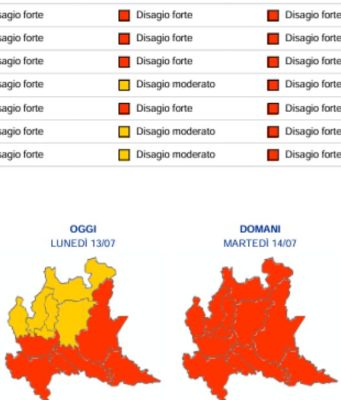 Caldo, Lodi resta nella morsa dell’afa: disagio forte