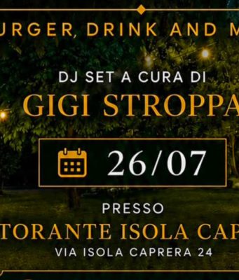 All’Isola Caprera una serata di musica, gusto e convivialità