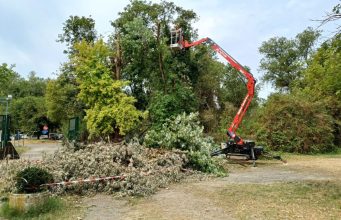 Tempesta a Lodi, continuano le operazioni di ripristino