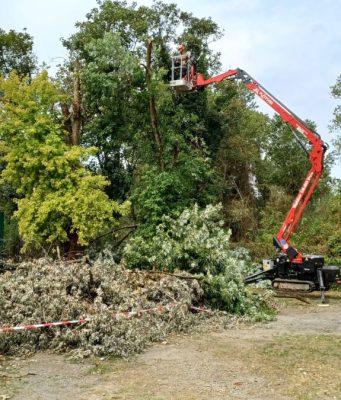 Tempesta a Lodi, continuano le operazioni di ripristino