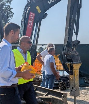 Ponte Napoleone Bonaparte, avanti i lavori: completati i tiranti